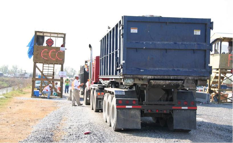 FEMA Debris Software Indiana - TicketWatch - Inspection_at_the_landfill_2